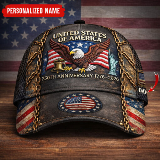 United States 250th Anniversary 3D Printed Cap-THK122396