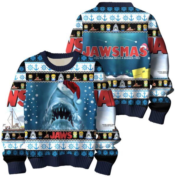 JAWS Knitted Sweater - THK117565
