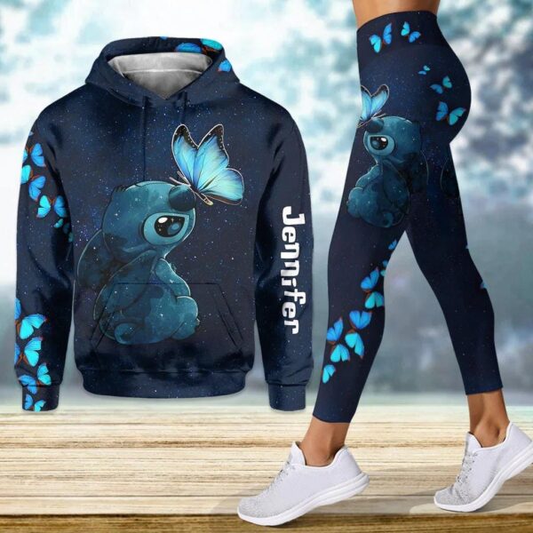 Personalized Stitch Hoodie And Leggings