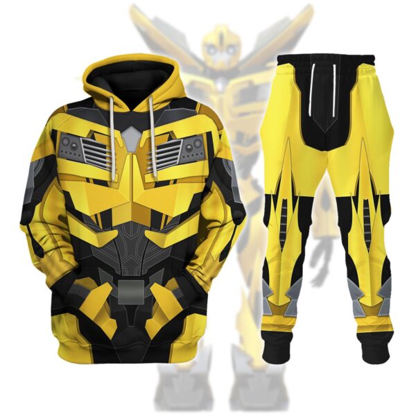 Prime Bumblebee Transfomers Robot Costume 3D Apparel