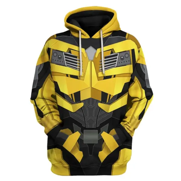 Alternative view of Prime Bumblebee Transfomers Robot Costume 3D Apparel