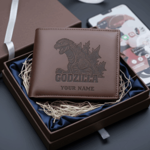 Alternative view of Godzilla Leather Wallet - THK119523
