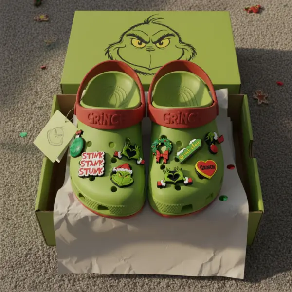 GRINCH PREMIUM Crocs Clogs Shoes
