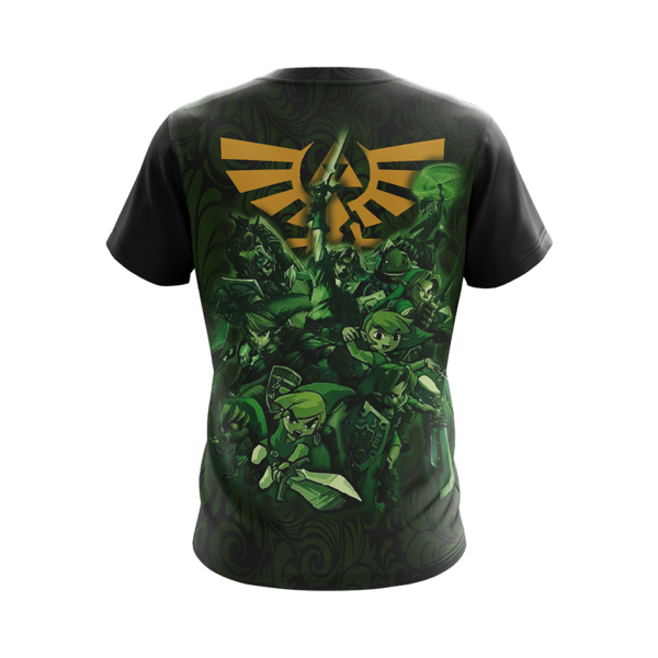 Alternative view of The Legend of Zelda 40th Anniversary 3D Apparel -THK122631