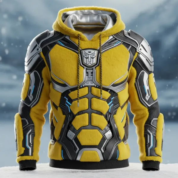 Alternative view of Personalized Transformers Hoodie