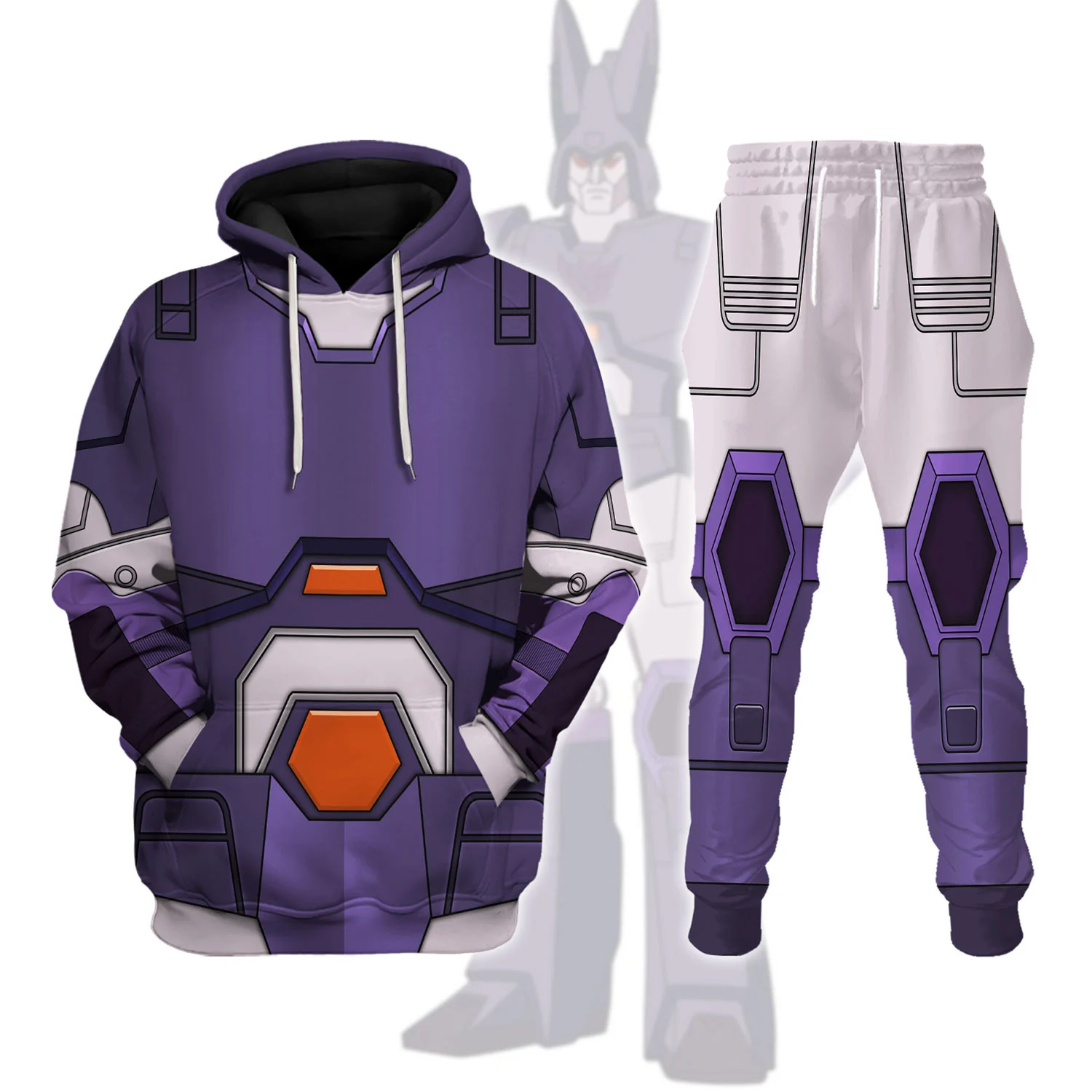 Cyclonus Transfomers Robot Costume 3D Apparel