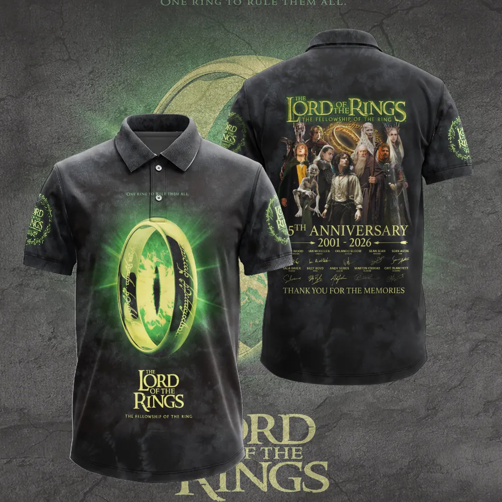 The Lord of the Rings 25th Anniversary 2026 3D Apparel -THK119676 - Image 3