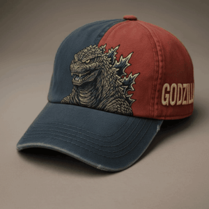 Godzilla Vintage Print Classic Cap