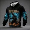 Godzilla AOP Unisex Hoodie