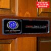 Star Trek Federation LCARS Personalized Sign