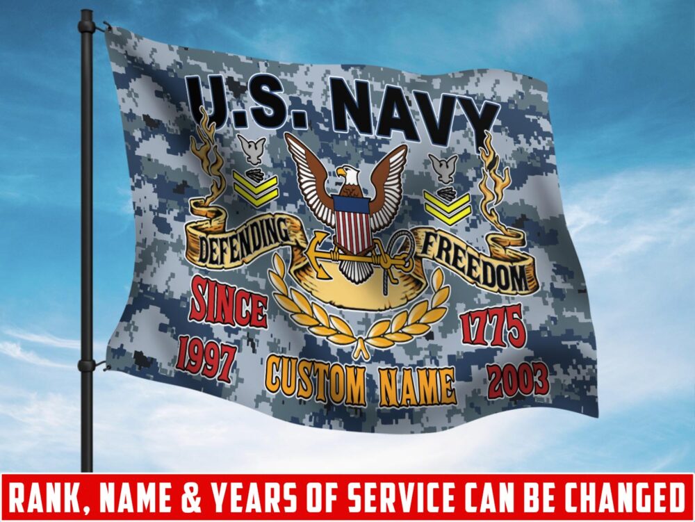 Military Garden Flag Gift For Fans- THK118894 - Image 4