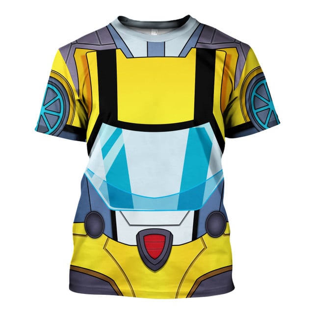 Cyberverse Bumblebee Transfomers Robot Costume 3D Apparel - Image 4