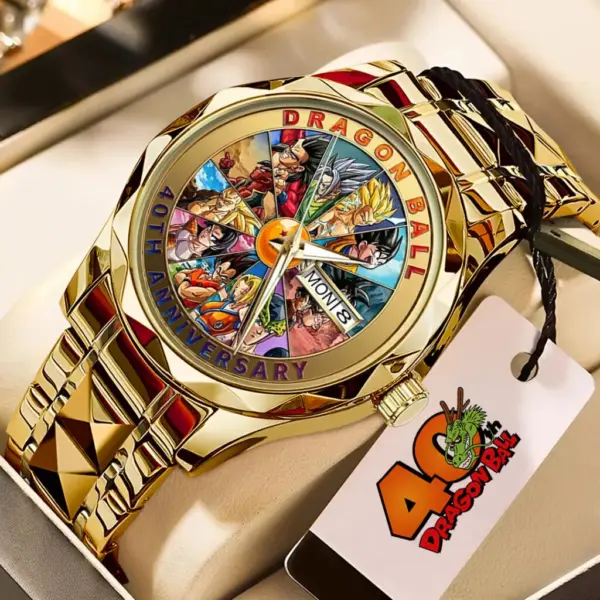 Dragon Ball 40th Anniversary Alloy Luxury Quartz Watch