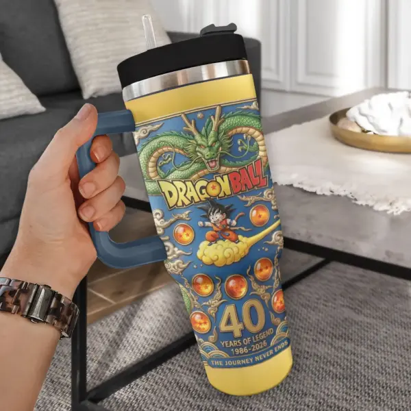 Alternative view of Dragon Ball 40th Anniversary 40oz Stanley Tumbler -THK123851