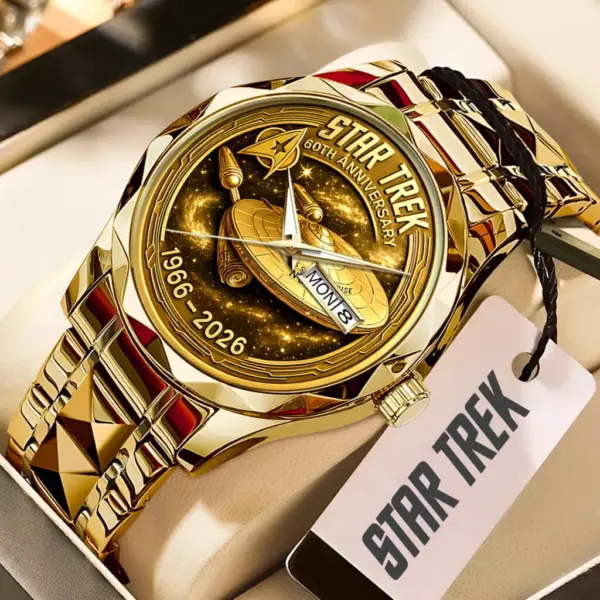 Star Trek Alloy Luxury Quartz Watch -THK124501