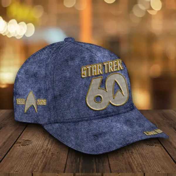 Alternative view of Star Trek 60th Anniversary Classic Cap -THK124483