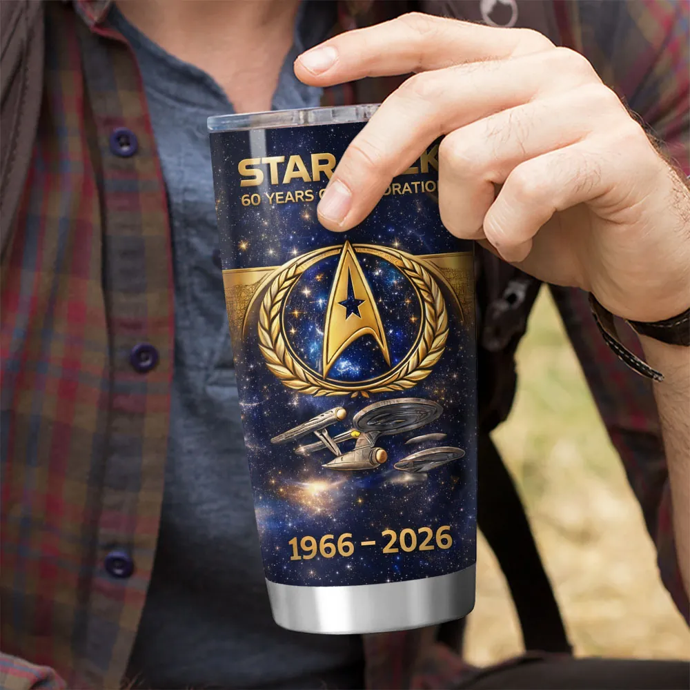 Star Trek 60th Anniversary Tumbler Cup - THK1124296 - Image 3
