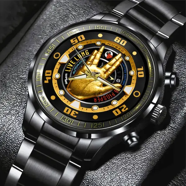 Star Trek 60th Anniversary 2026 Black Stainless Steel Watch-THK124360