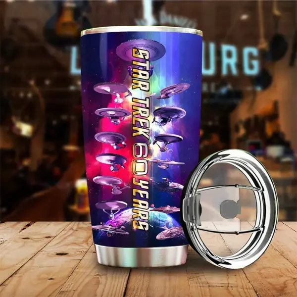 Alternative view of Star Trek 60th Anniversary Tumbler Cup - THK124323