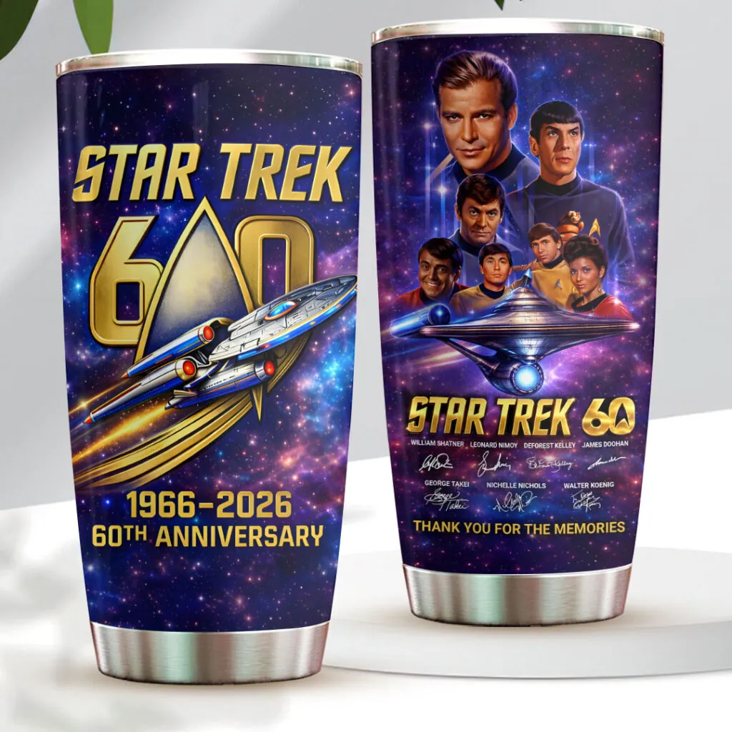 Star Trek 60th Anniversary Tumbler Cup - THK124473