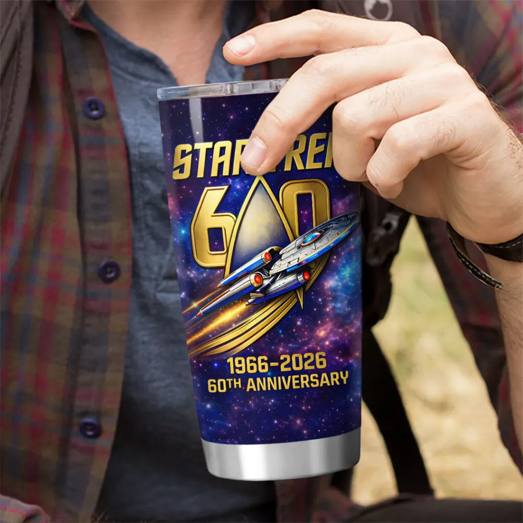 Star Trek 60th Anniversary Tumbler Cup - THK124473 - Image 3