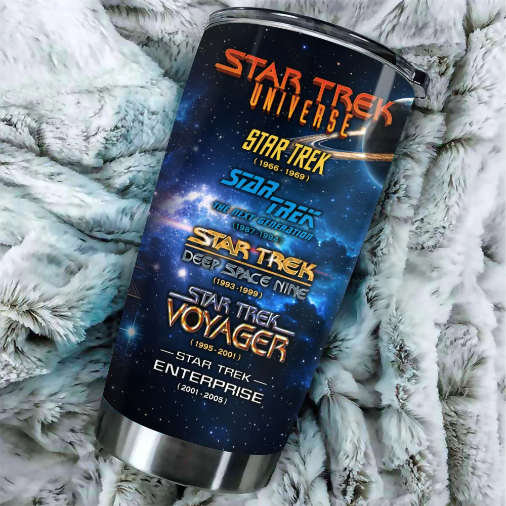 Star Trek 60th Anniversary Tumbler Cup - THK124374 - Image 2