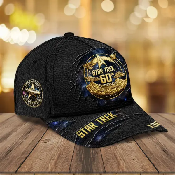 Alternative view of Star Trek 60th Anniversary Classic Cap -THK124276