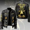 Star Trek 60th Anniversary Motorcycle Leather Jacket