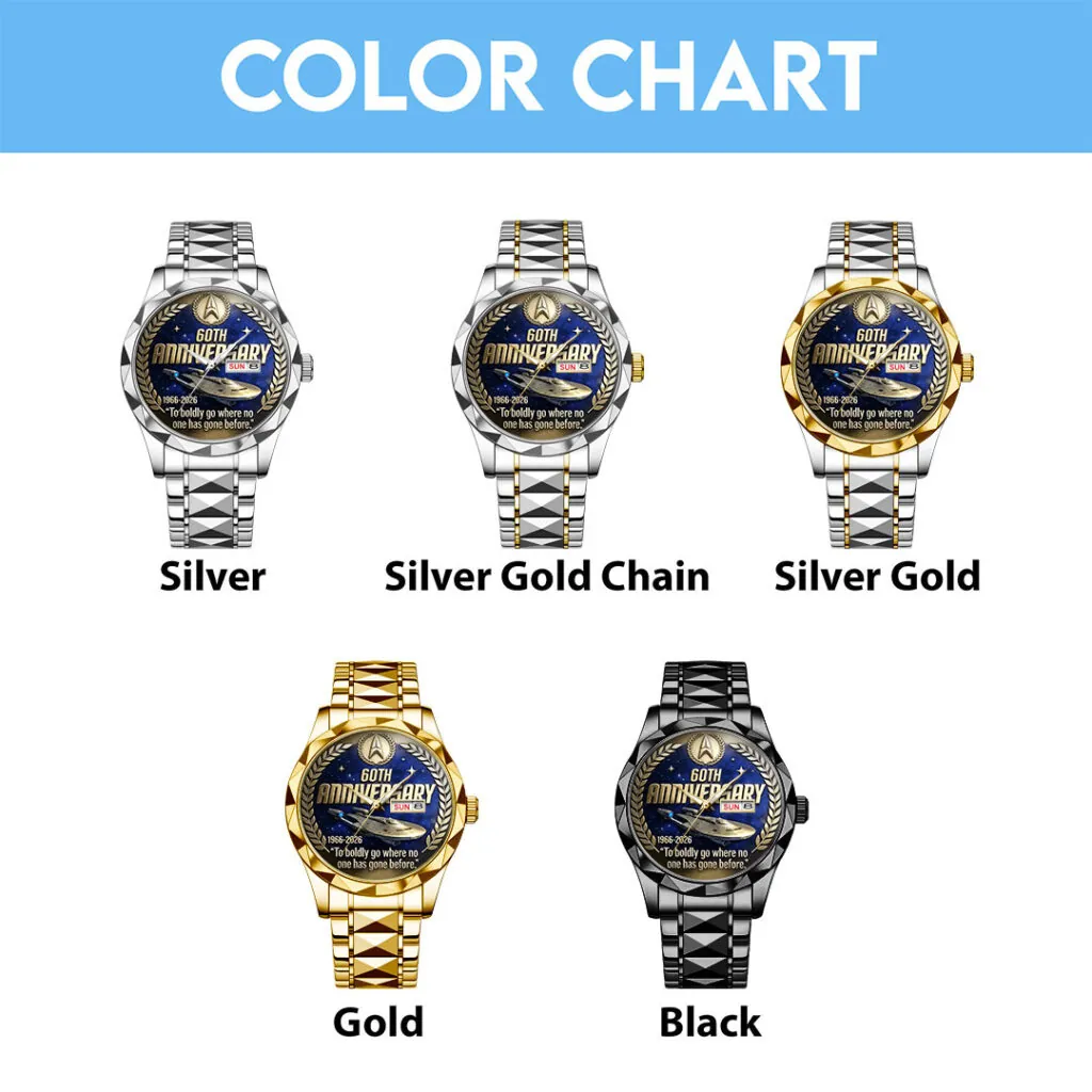 Star Trek Alloy Luxury Quartz Watch -THK124342 - Image 2