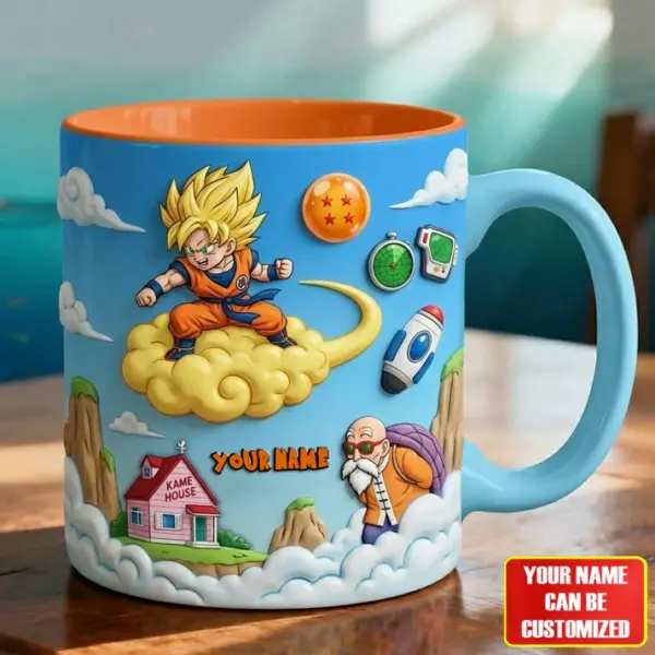 Alternative view of Personalized Seven Balls Mug -THK123818