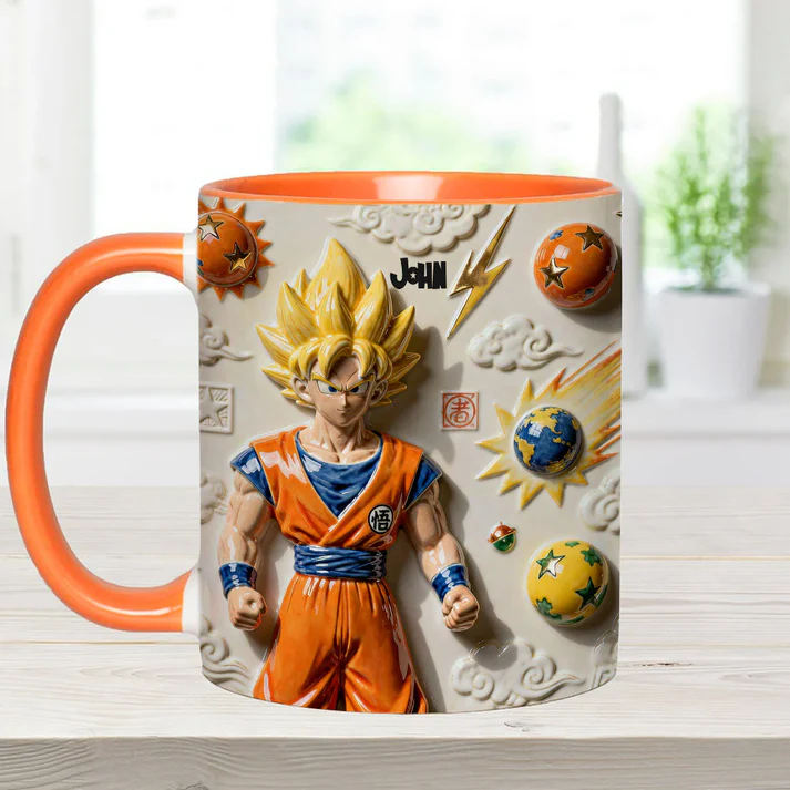 Personalized Seven Balls Mug - Image 2