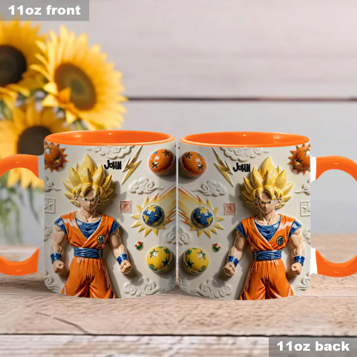 Personalized Seven Balls Mug - Image 4
