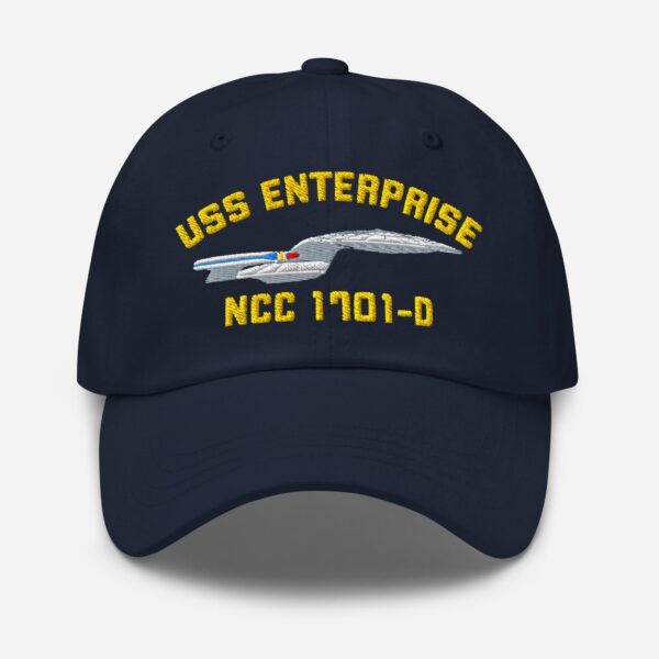 Premium Star Trek U.S.S Enterprise NCC-1701-D Embroidery Cap