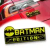 Batman Edition 3D Inlayed Car Name Badge