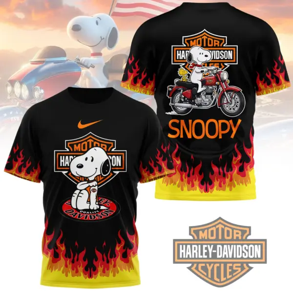 Alternative view of Premium SNPY Harley Davidson 3D Shirt