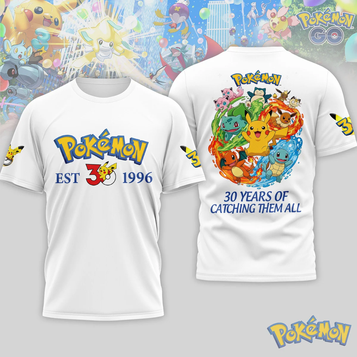 Premium Pokemon 3D Shirt - Image 3