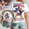 Premium Mickey 250 Years Of America 3D Apparel - THK125351