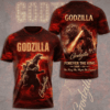 Godzilla 3D Apparel - THK124924