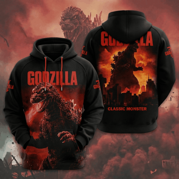 Alternative view of Godzilla 3D Apparel - THK124927