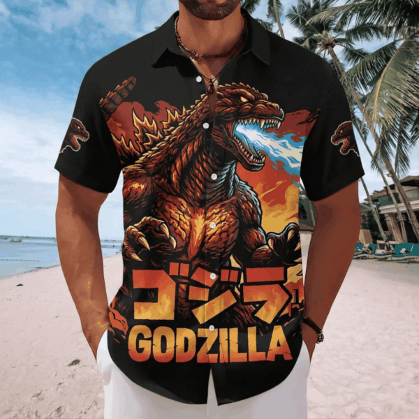 Godzilla Hawaiian Shirt-THK125020