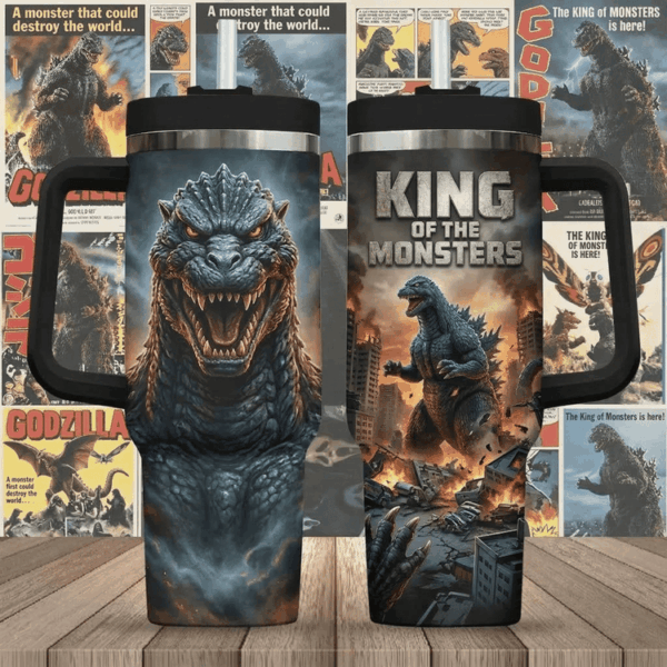 Godzilla 40oz Stanley Tumbler -THK125084