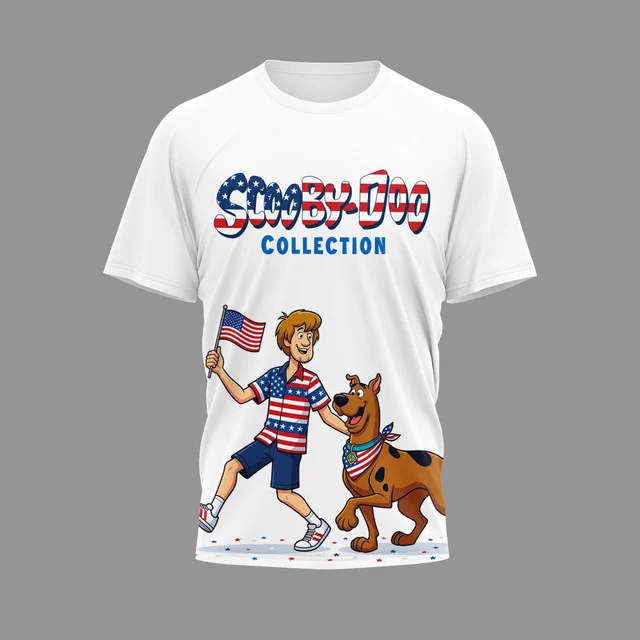 Premium Scooby-Doo 250 Years Of America 3D Apparel-THK125194 - Image 3