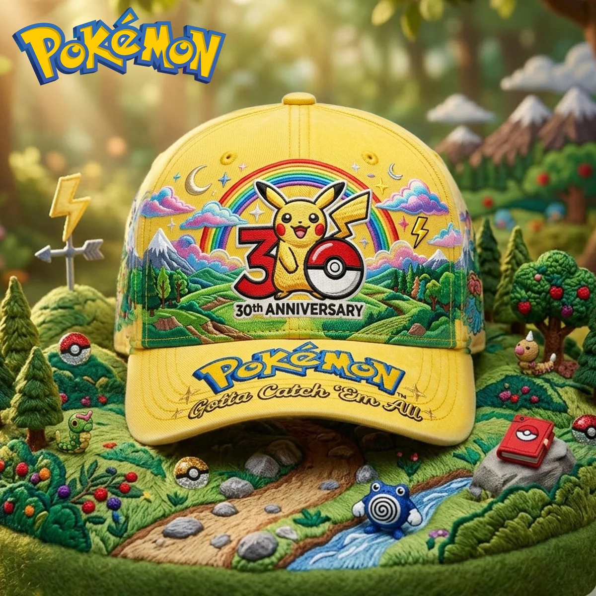 Premium Pokemon Classic Cap