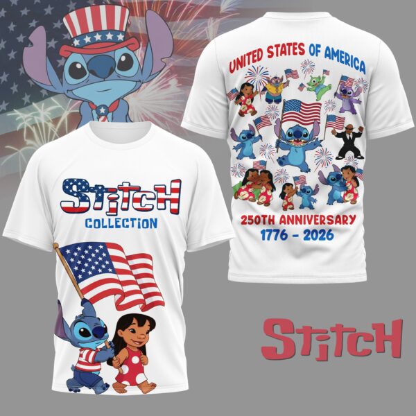 Premium Stitch 250 Years Of America 3D Apparel