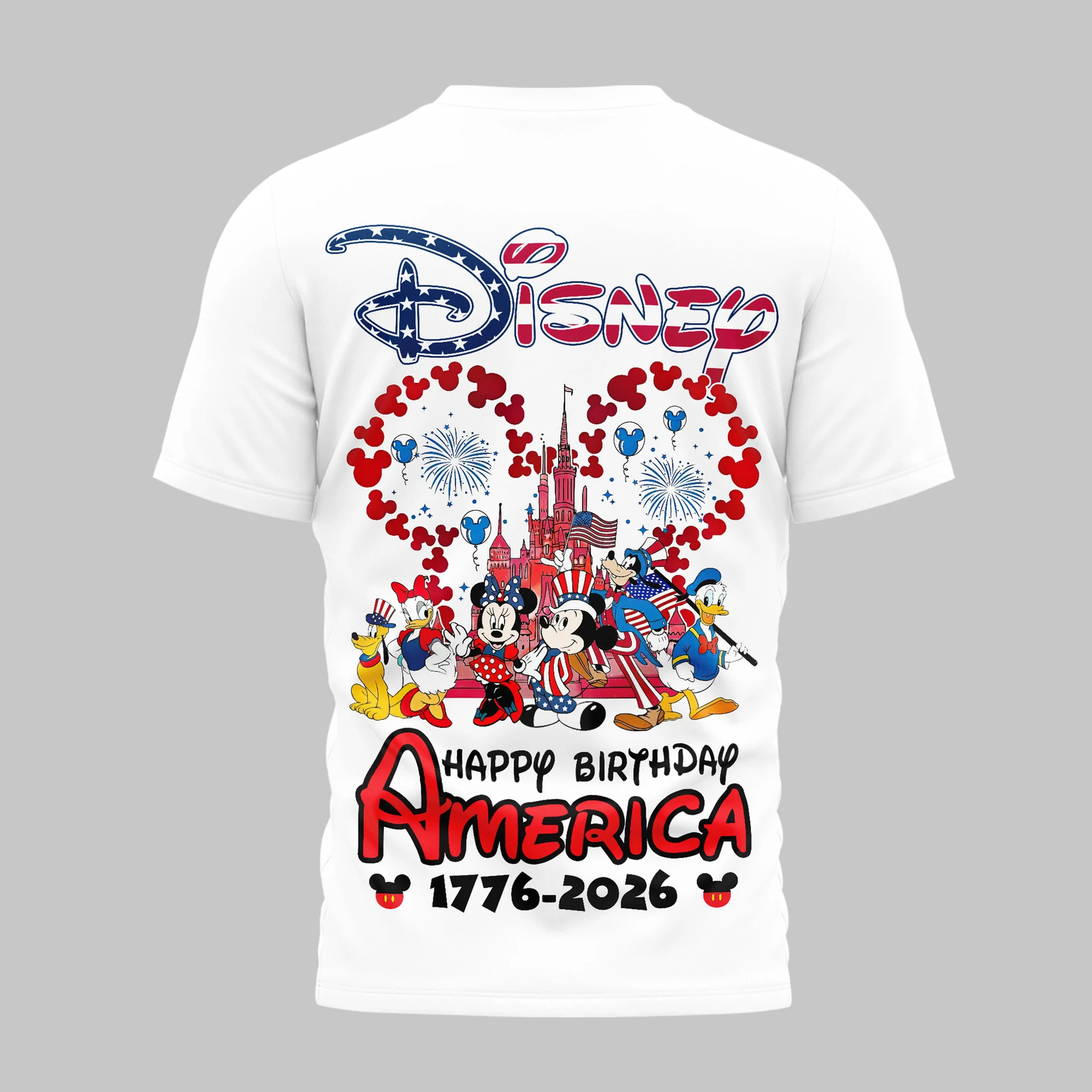 Premium Mickey 250 Years Of America 3D Apparel - THK125308 - Image 3