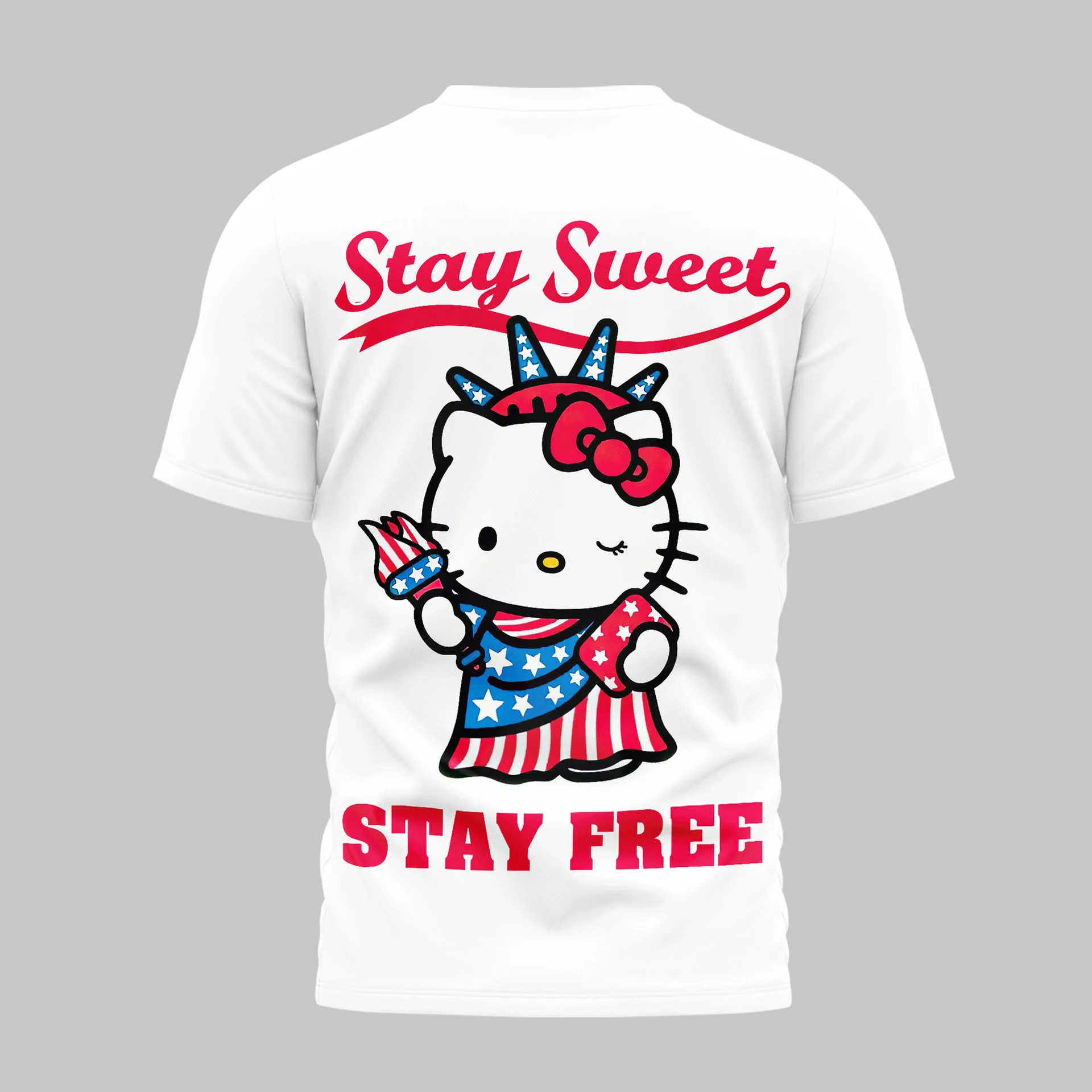 Premium Hello Kitty 250 Years Of America 3D Apparel - Image 3
