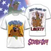 Premium Scooby-Doo 250 Years Of America 3D Apparel - THK125344