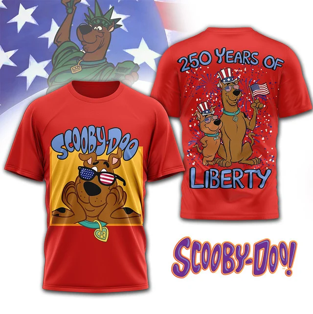 Premium Scooby-Doo 250 Years Of America 3D Apparel - THK125344 - Image 3