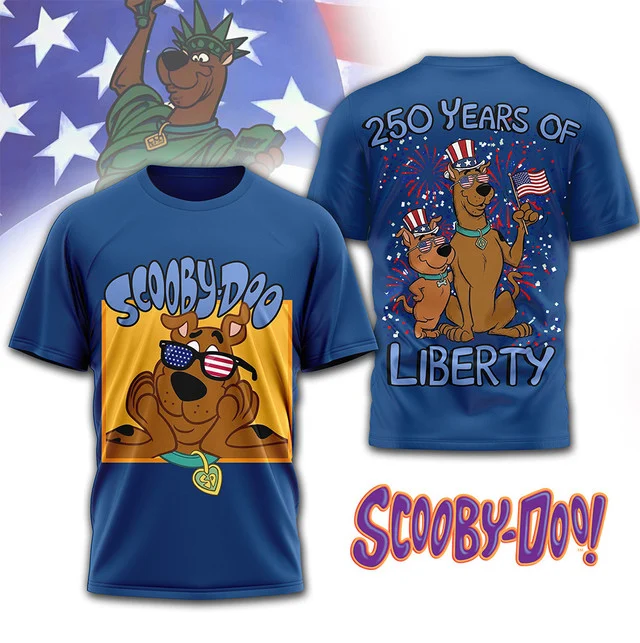 Premium Scooby-Doo 250 Years Of America 3D Apparel - THK125344 - Image 4