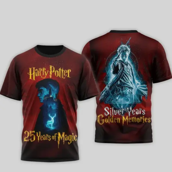 Alternative view of Harry Potter 25th Anniversary 3D Apparel -THK125431